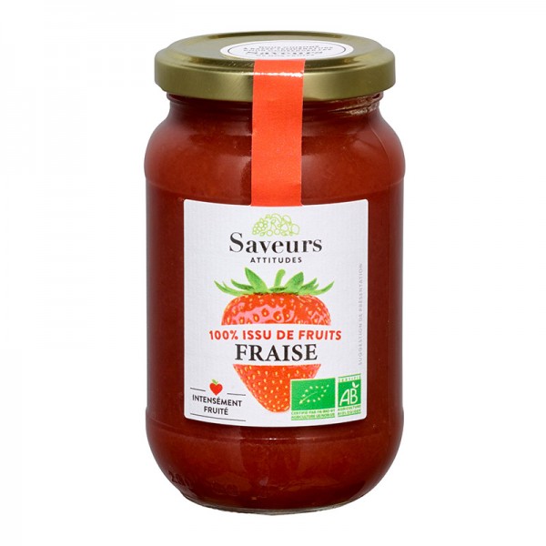 CONF.100% FRUIT FRAISE 310g CONF.100% FRUIT FRAISE 310g