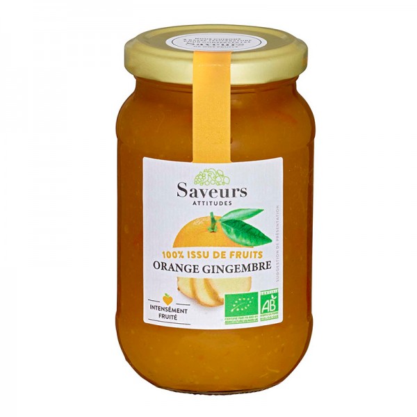 CONF.100% FRUIT ORANGE GINGEMBRE 310g CONF.100% FRUIT ORANGE GINGEMBRE 310g