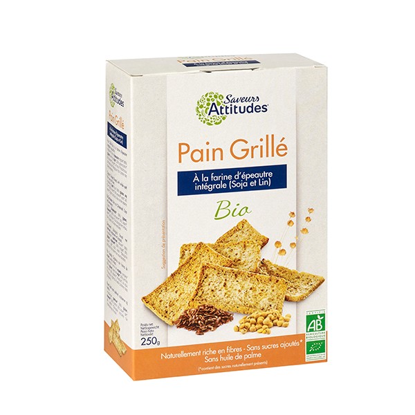 PAIN GRILLE EPEAUTRE INTEGRAL 250g PAIN GRILLE EPEAUTRE INTEGRAL 250g