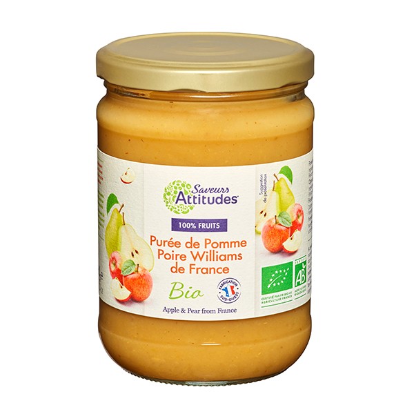 PUREE POMME POIRE WILLIAMS 560g PUREE POMME POIRE WILLIAMS 560g