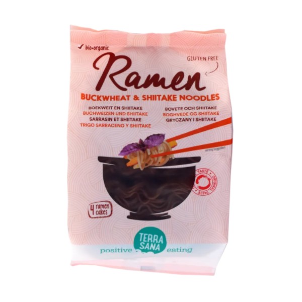 NOUILLES RAMEN SARRASIN SHITAKE 280g NOUILLES RAMEN SARRASIN SHITAKE 280g