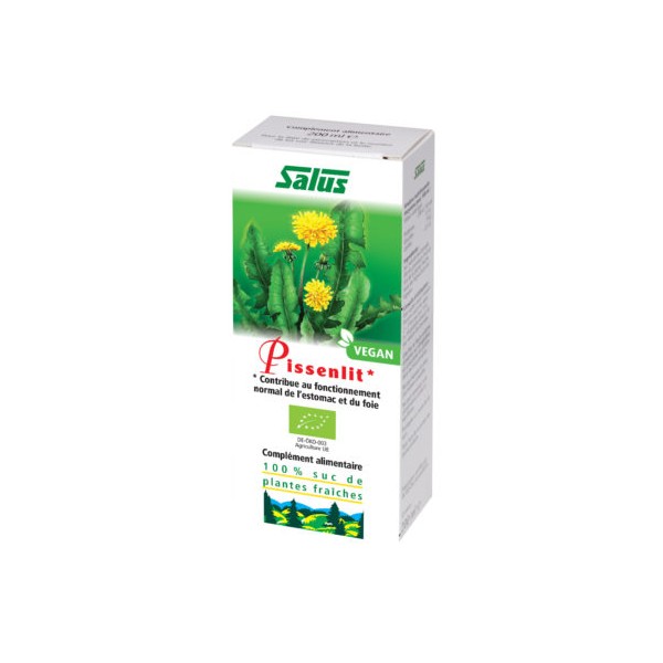 Suc de plantes Pissenlit bio Flac 200 ml Suc de plantes Pissenlit bio Flac 200 ml