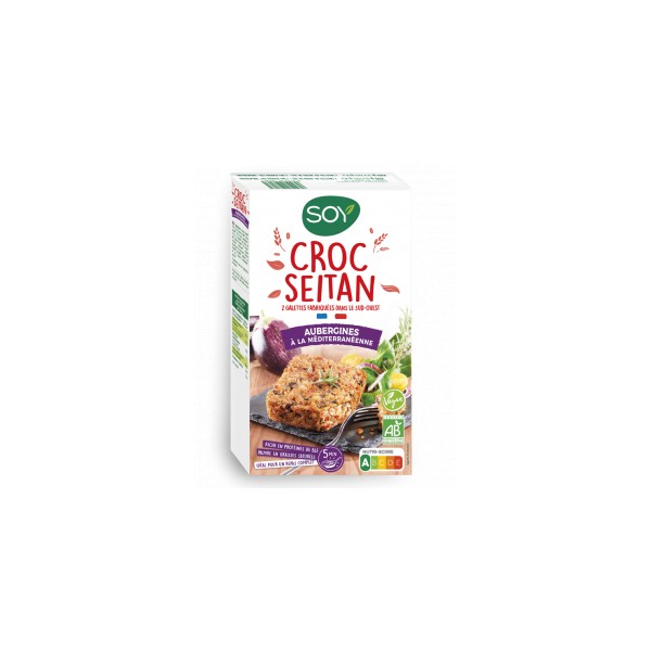 CROC SEITAN AUBERGINE 2x100g CROC SEITAN AUBERGINE 2x100g