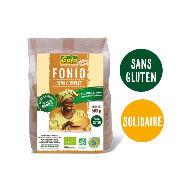 FONIO FARINE 1/2 COMPLETE 500g FONIO FARINE 1/2 COMPLETE 500g