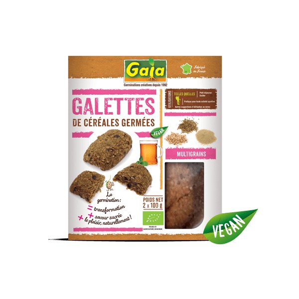 GALETTE CEREALES GERMEES/MULTI 2x100g GALETTE CEREALES GERMEES/MULTI 2x100g