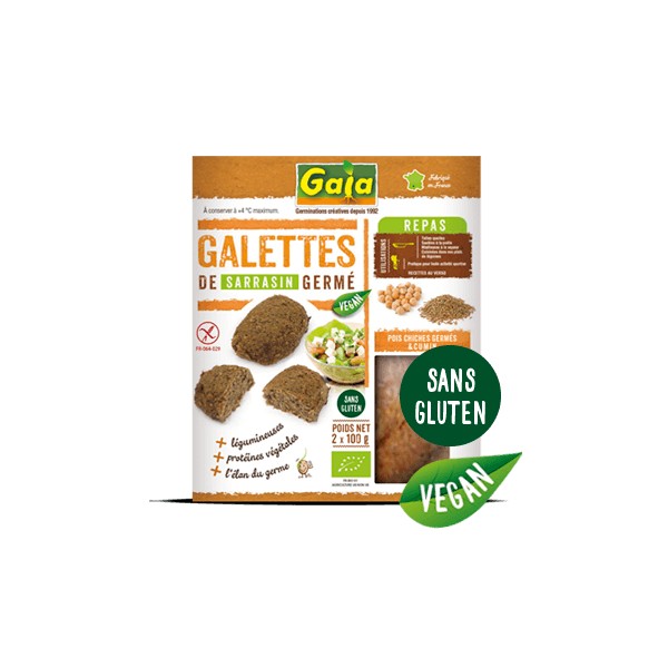 GALETTESARRASIN:/POIS CHICHE/CUMIN2x100g GALETTESARRASIN:/POIS CHICHE/CUMIN2x100g