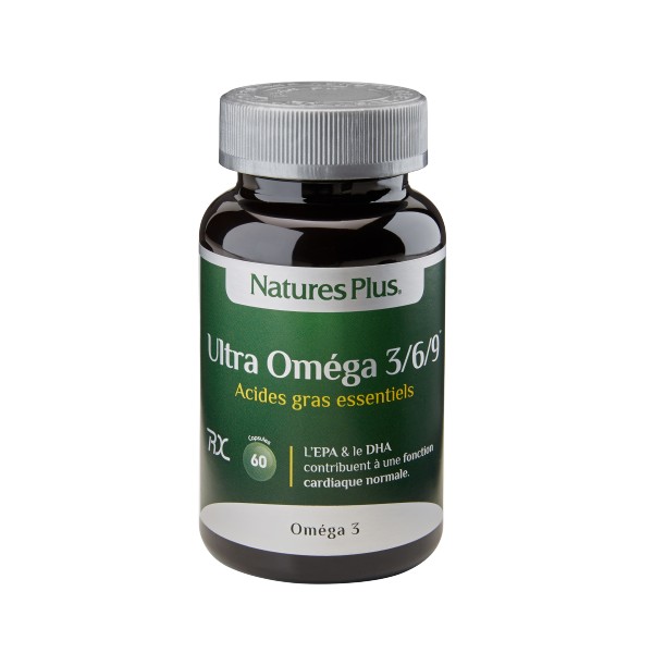 NATURES PLUS ULTRA OMEGA 3/6/9 60 CAPSULES NATURES PLUS ULTRA OMEGA 3/6/9 60 CAPSULES