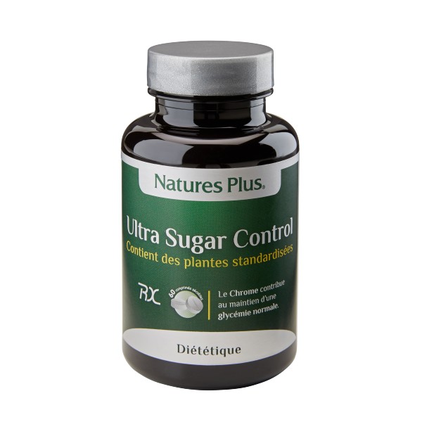 NATURES PLUS ULTRA SUGAR CONTROL 60 COMPRIMES SECABLES NATURES PLUS ULTRA SUGAR CONTROL 60 COMPRIMES SECABLES