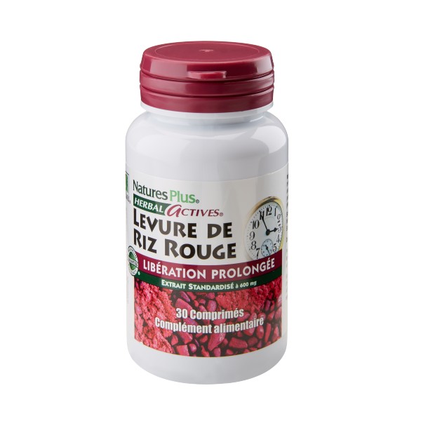 NATURES PLUS LEVURE DE RIZ ROUGE 30 COMPRIMES NATURES PLUS LEVURE DE RIZ ROUGE 30 COMPRIMES