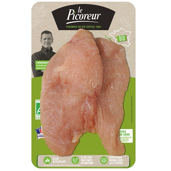 ESCALOPE de DINDE x2 +/- 0.208g ESCALOPE de DINDE x2 +/- 0.208g