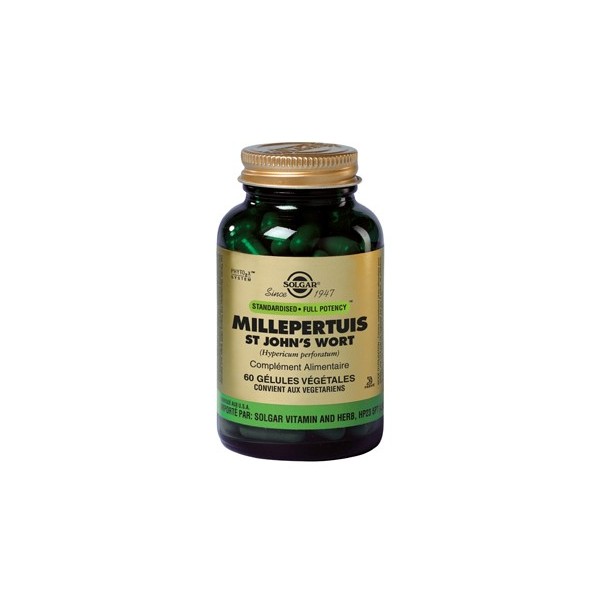 SOLGAR MILLEPERTUIS 60 GELULES VEGETALES SOLGAR MILLEPERTUIS 60 GELULES VEGETALES