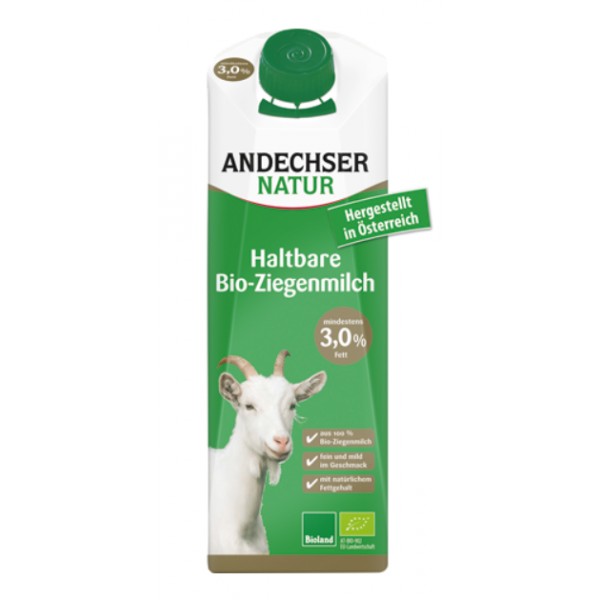 H-lait chèvre 3,2% Mg 1L H-lait chèvre 3,2% Mg 1L