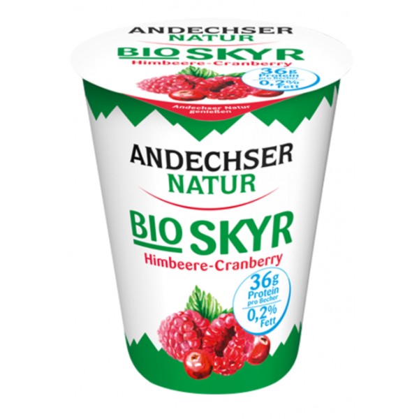 SKYR FRAMBOISE CANNEBERGE 0.2% 400g SKYR FRAMBOISE CANNEBERGE 0.2% 400g