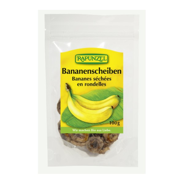 BANANES SECHEES coupées COSTA RICA 100g BANANES SECHEES coupées COSTA RICA 100g