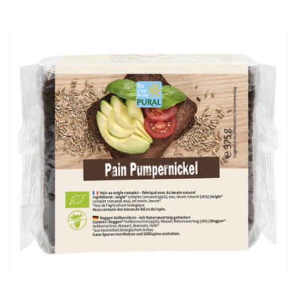 PAIN PUMPERNICKEL 375g PAIN PUMPERNICKEL 375g