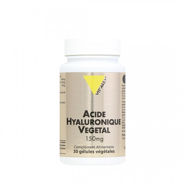 VIT'ALL+ ACIDE HYALURONIQUE VEGETAL 150 MG 30 GELULES VEGETALES VIT'ALL+ ACIDE HYALURONIQUE VEGETAL 150 MG 30 GELULES VEGETALES