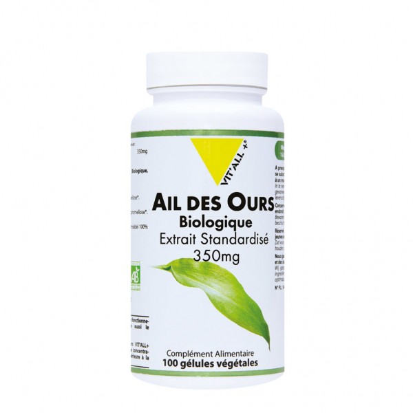 VIT'ALL+ AIL DES OURS 350 MG 100 GELULES VEGETALES VIT'ALL+ AIL DES OURS 350 MG 100 GELULES VEGETALES