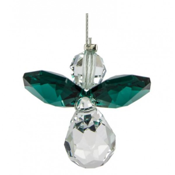 ANGE SWAROVSKI EMERAUDE/MAI 2,5cm ANGE SWAROVSKI EMERAUDE/MAI 2,5cm