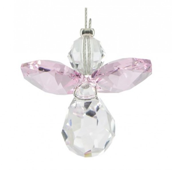 ANGE SWAROVSKI QUARTZ ROSE/OCTOBRE 2,5cm ANGE SWAROVSKI QUARTZ ROSE/OCTOBRE 2,5cm