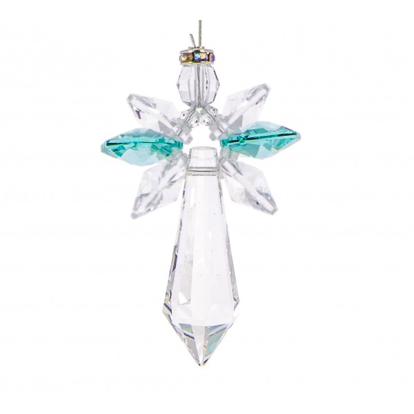 ARCHANGE SWAROVSKI ZIRCON BLEU/DEC 5,5cm ARCHANGE SWAROVSKI ZIRCON BLEU/DEC 5,5cm
