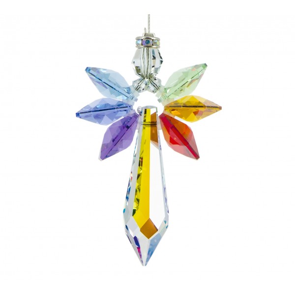 ARCHANGE SWAROVSKI CHAKRAS 6cm ARCHANGE SWAROVSKI CHAKRAS 6cm