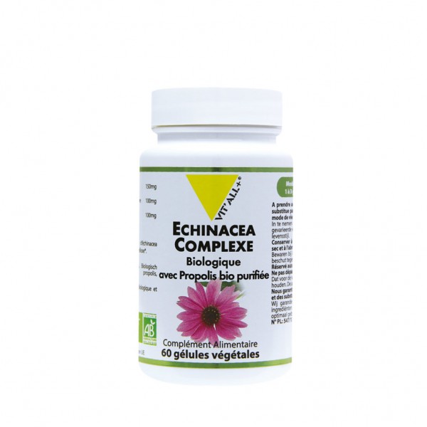 VIT'ALL+ ECHINACEA COMPLEXE 60 GELULES VEGETALES VIT'ALL+ ECHINACEA COMPLEXE 60 GELULES VEGETALES