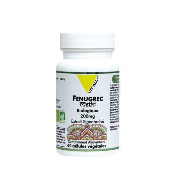 VIT'ALL+ FENUGREC 200 MG 60 GELULES VEGETALES VIT'ALL+ FENUGREC 200 MG 60 GELULES VEGETALES