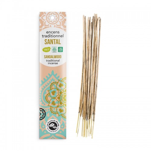 ENCENS INDIEN  BOIS de SANTAL   BÂTONNET