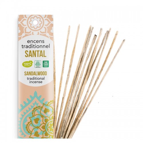 ENCENS INDIEN  BOIS de SANTAL   BÂTONNET
