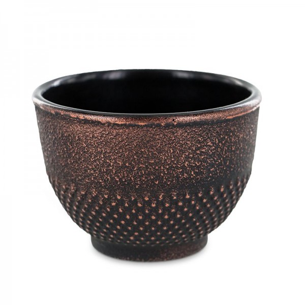 TASSE FONTE CHINOISE NOIR & BRONZE 15cl TASSE FONTE CHINOISE NOIR & BRONZE 15cl