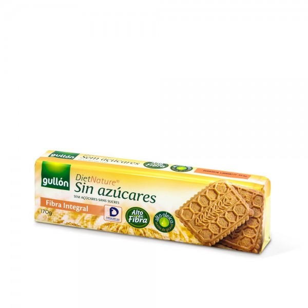 BISCUIT FIBRE INTEGRAL sans sucre 170g BISCUIT FIBRE INTEGRAL sans sucre 170g