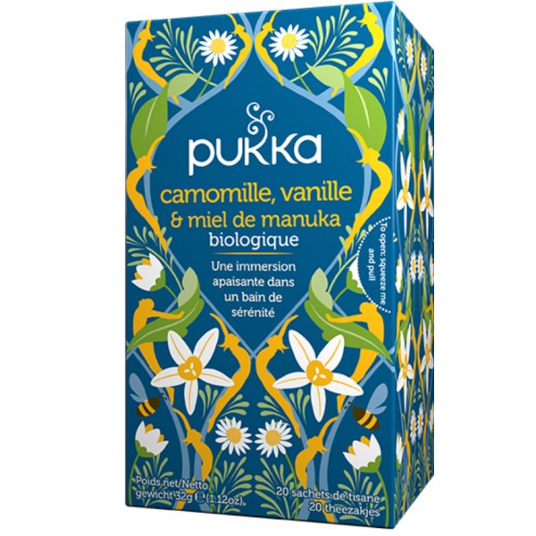 CAMOMILLE VANILLE MANUKA TISANEx20sachet CAMOMILLE VANILLE MANUKA TISANEx20sachet