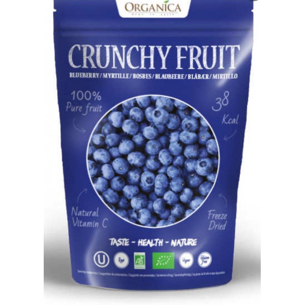 CRUNCHY FRUIT MYRTILLES SAUVAGES 16g CRUNCHY FRUIT MYRTILLES SAUVAGES 16g