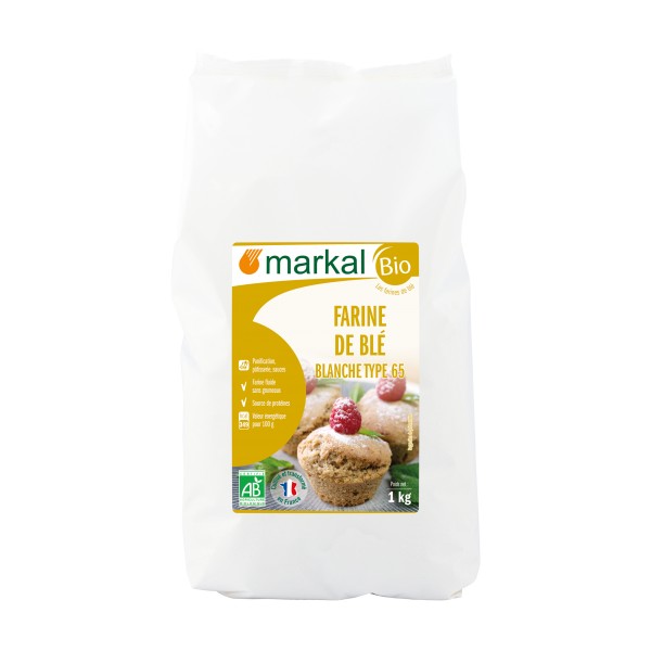 FARINE BLE T65 BLANCHE 1kg FARINE BLE T65 BLANCHE 1kg