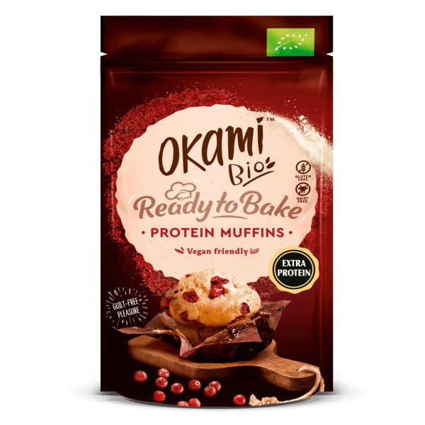READY TO BAKE MUFFINS PROTEIN VEGAN135g READY TO BAKE MUFFINS PROTEIN VEGAN135g