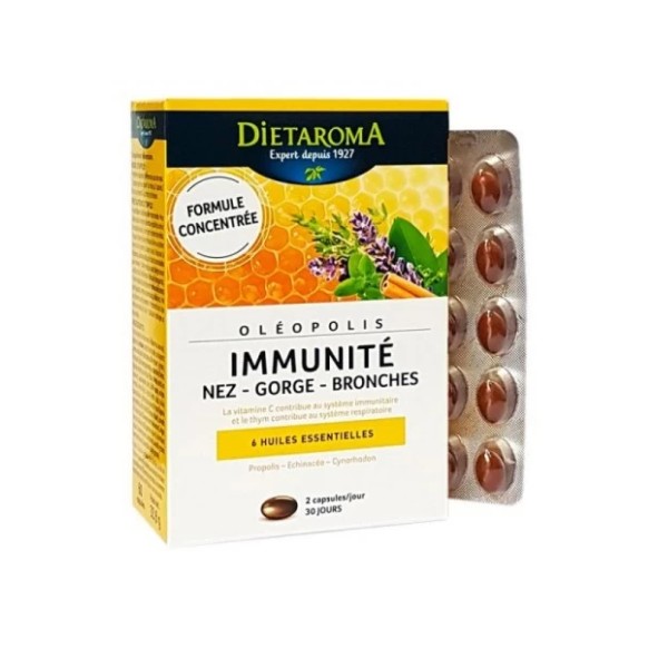 IMMUNITE NEZ/GORGE/BRONCHES x60caps IMMUNITE NEZ/GORGE/BRONCHES x60caps