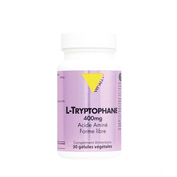 VIT'ALL+ L-TRYPTOPHANE 30 GELULES VEGETALES VIT'ALL+ L-TRYPTOPHANE 30 GELULES VEGETALES