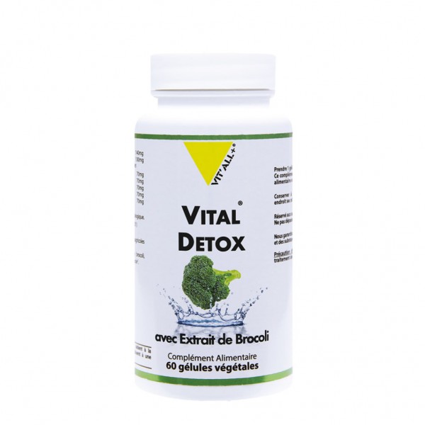 VIT'ALL+ VITAL DETOX 60 GELULES VEGETALES VIT'ALL+ VITAL DETOX 60 GELULES VEGETALES