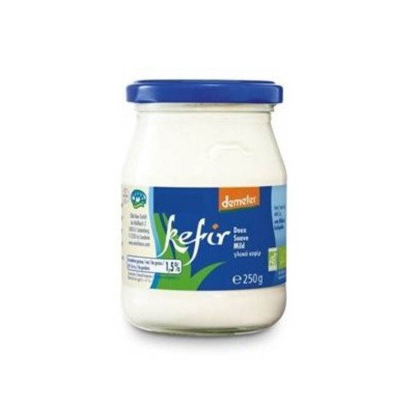 KEFIR DEMETER pot verre 250g KEFIR DEMETER pot verre 250g