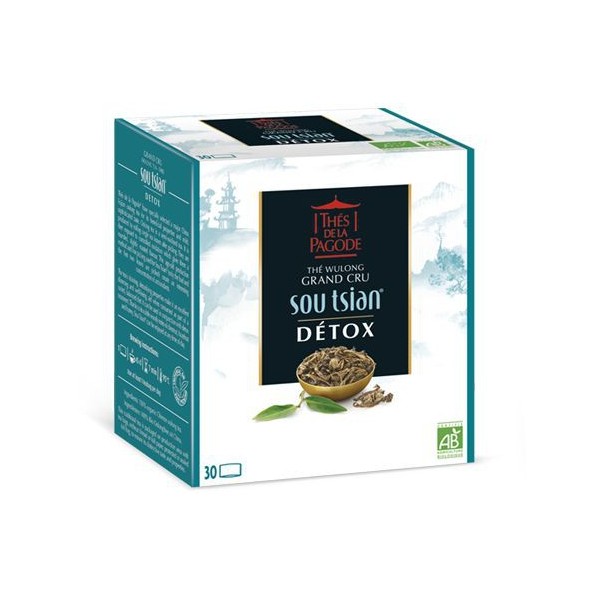 THE SOU TSIAN DETOX 30 inf/boîte 90g THE SOU TSIAN DETOX 30 inf/boîte 90g
