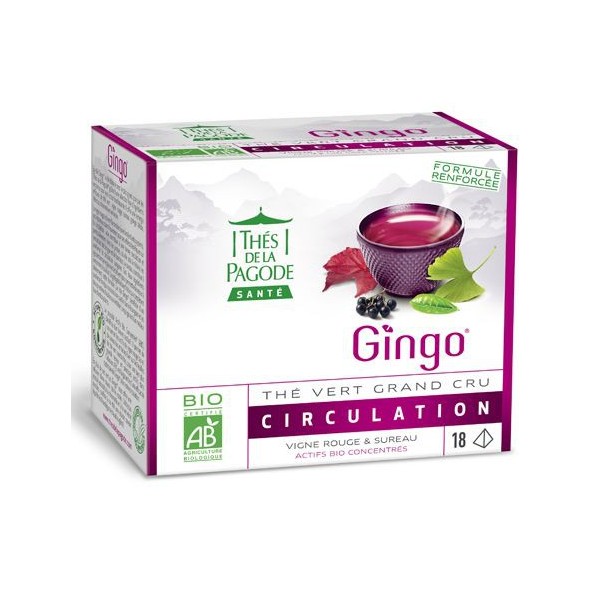 THE GINGO CIRCULATION 18 inf /boite 36g THE GINGO CIRCULATION 18 inf /boite 36g