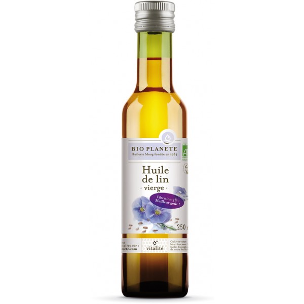 HUILE LIN VIERGE FRANCE 250ml HUILE LIN VIERGE FRANCE 250ml