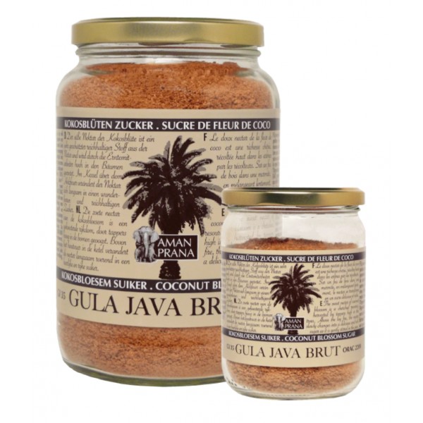 GULA JAVA BRUT SUCRE FLEUR DE COCO 370g GULA JAVA BRUT SUCRE FLEUR DE COCO 370g