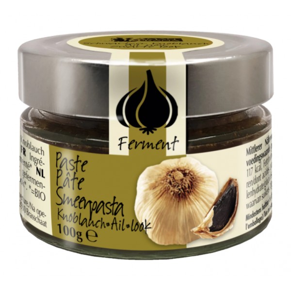 AIL NOIR FERMENTE pâte 100g AIL NOIR FERMENTE pâte 100g