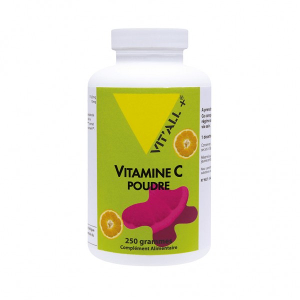 VIT'ALL+ VITAMINE C POUDRE 250 G VIT'ALL+ VITAMINE C POUDRE 250 G