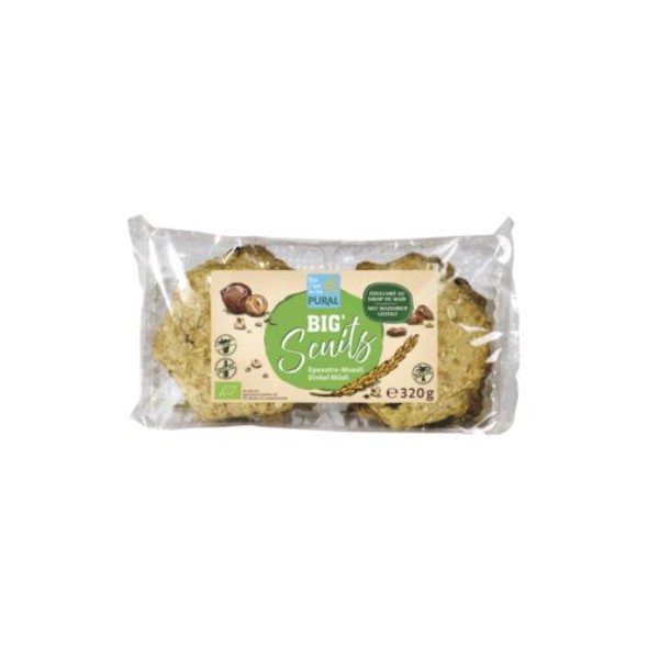 BIG SCUITS EPEAUTRE MUESLI 320g BIG SCUITS EPEAUTRE MUESLI 320g