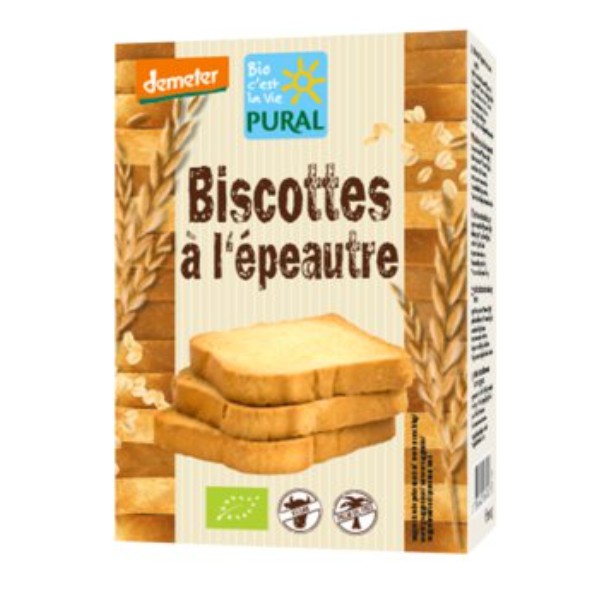 BISCOTTE A L'EPEAUTRE 200 gr BISCOTTE A L'EPEAUTRE 200 gr