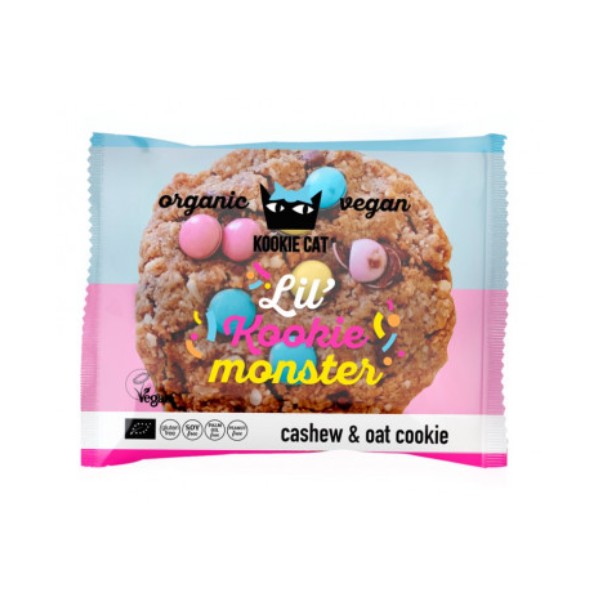KOOKIE LIT'COOKIE MONSTER CAJOU AVOIN50g KOOKIE LIT'COOKIE MONSTER CAJOU AVOIN50g
