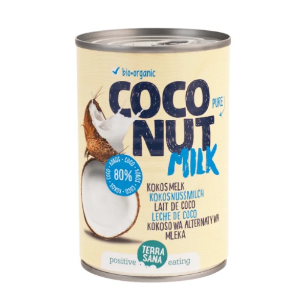 LAIT COCO 80%, eau 20% 400ml LAIT COCO 80%, eau 20% 400ml