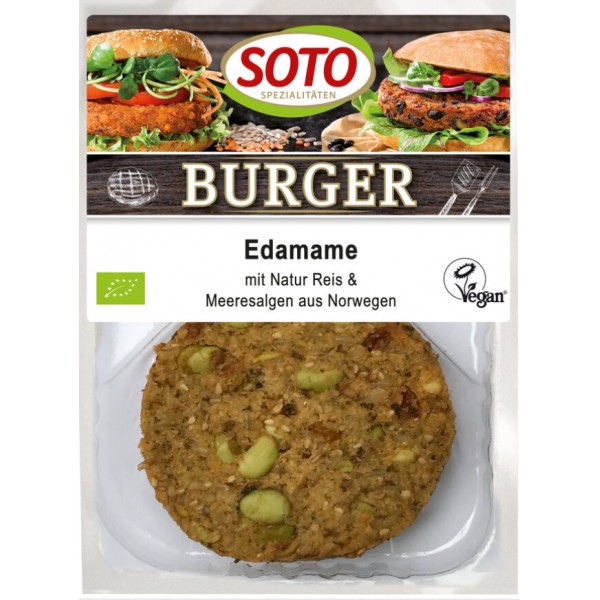 BURGER EDAMAME 150g BURGER EDAMAME 150g